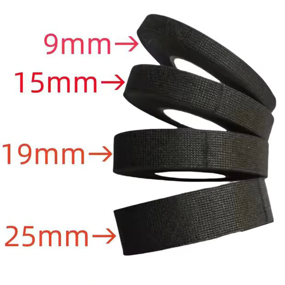15 Meter Heat-resistant Flame Retardant Tape Coroplast Adhesive Cloth Tape For Car Cable Harness Wiring Loom Protection