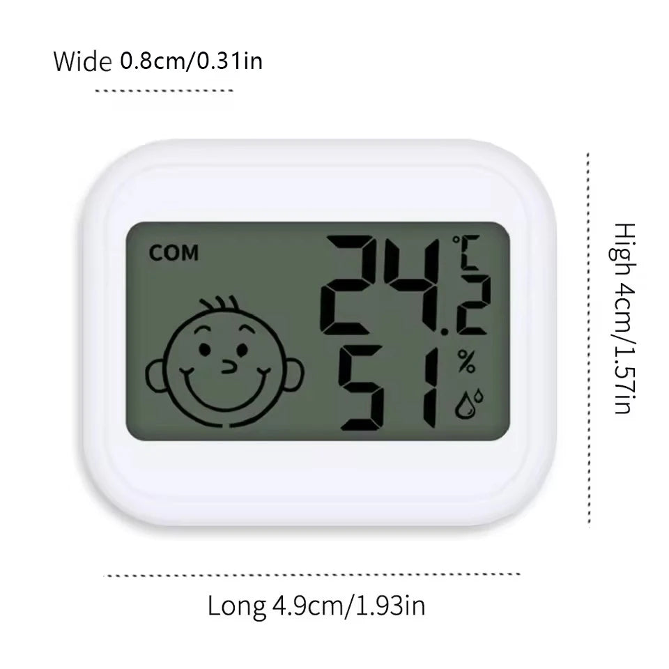 LED Thermometer Thermo-Hygrometer Multifunction Electronic Clock Temperature Humidity Meter Weather Station for Home With Alarm