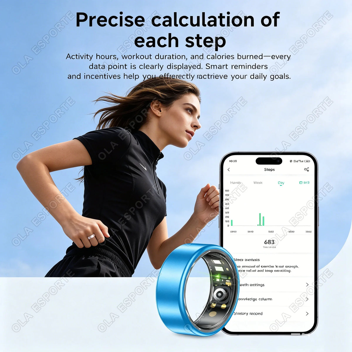 New R12 Smart Ring For Women Men Heart Rate Monitor Waterproof 100+ Sport Modes SmartRing Remote Control Take Photo Caculate Steps Sleep Monitor Healthy Ring for Couple Ring Gift