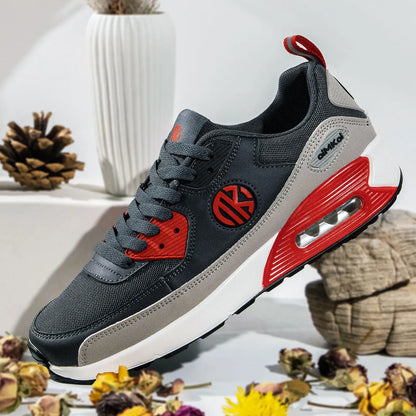 Men's Running Shoes Breathable Air Cushion Sneakers Athletics Sport Trainer Tennis Basketball Shoes